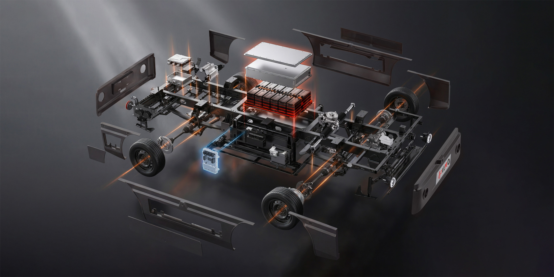 Intelligent By-Wire Chassis Platform
